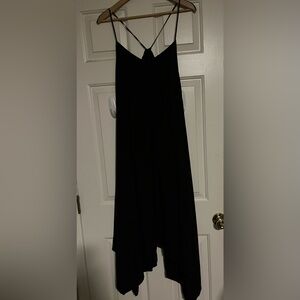 Asymetric hem flowy racerback midi dress by Modcloth